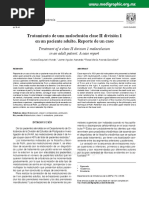 2015 - TX Maloclusion Clase II Div1