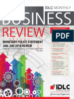 Monthly Business Review - January 2016