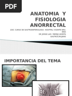 Anatomia y Fisiologia Anorrectal