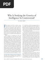 2015 TABERY Why Is Studying The Genetics of Intelligence So Controversial