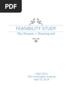 Feasibility Study