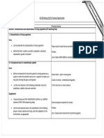 Syllabus Practical Activities