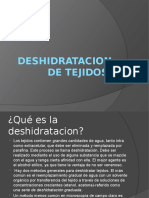 Deshidratacion de Tejidos