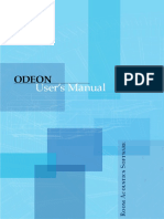 Odeon Manual