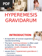 Hyperemesis Gravidarum