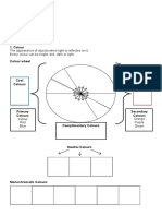 Elements of Art - Worksheet