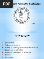 Slides of Earthquake-Resistant Buildings