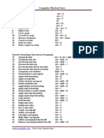 Computer Shortcut Key