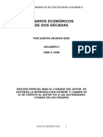 Ensayos Económicos de Dos Décadas