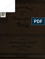 The Metrological System of The Great Pyramid of Gizah by F. A. P. Barnard, 1884