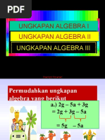 Chapter 6 Module Algebraic Expressions III