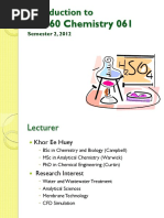 Introduction To Chemistry 061