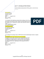 Kotler Chapter 15 MCQ