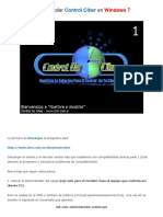 Como Instalar Control Ciber en Windows 7 by ÐJ - ® K Tø