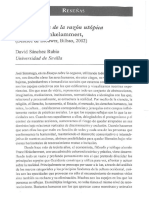 Sobre Critica de La Razón Utópica de Franz Hinkelammert