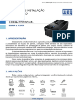 WEG Manual Nobreak Personal 0502101 Manual Portugues BR