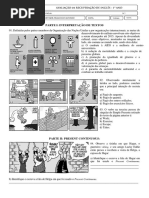 Prova de Recuperação de Língua Inglesa