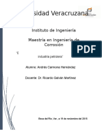 Corrosion Por CO2 en Industria Petrolera