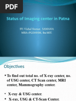 Status of Imaging Center in Patna