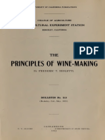 The Principles of Wine Making - Frederic T. Bioletti