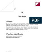 SSR Shaft Modes: Application Example