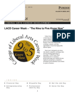 Success Steps To: LACD Career Week - "The Nine To Five Know How"