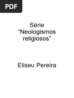 Série Neologismos Religiosos - Editado