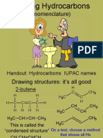 Naming Hydrocarbons