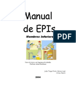 Manual de Equipamentos de Proteção de Membros Inferiores