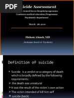 Suicide by Dr. Hisham Afaneh