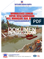 Normalisasi Sungai Nipon DS - Sawojajar Kec. Wanasari