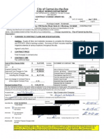 Contract Change Order No. 10 Redacted