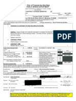 Contract Change Order No. 15 Redacted