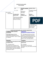 Sdaie Lesson Plan