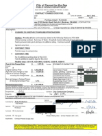 Contract Change Order No. 21 Redacted