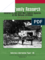 01 Black Family Research Records of Post-Civil War Federal Agencies at The National