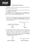 Nomenclatura de Los Alcanos