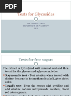 Pharmacognosy II l6 Test For Glycosides