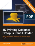 3D Printing Designs: Octopus Pencil Holder - Sample Chapter