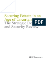 Strategic Defence Security Review