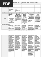 Pat-A-Cake Lesson Plan Weekly With Standards