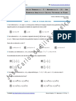 Ficha de Trabalho N.º 5 - Geometria Analítica e Cálculo Vectorial No Plano PDF