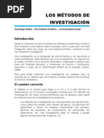 Los Metodos de Investigacion