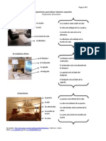 Preposiciones para Indicar Relaciones Espaciales - Prepositions of Location