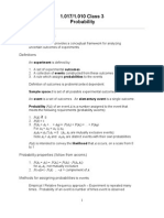 1.017/1.010 Class 3 Probability: Conceptual Framework