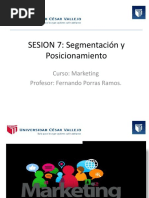 Segmentacion y Posicionamiento de Mercado