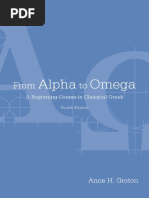 From Alpha To Omega - A Beginning Course in Classical Greek