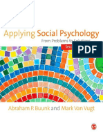 Applying Social Psychology