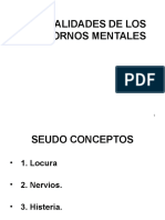 Generalidades de Los Trastornos Mentales