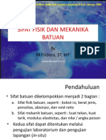 Sifat Fisik Batuan